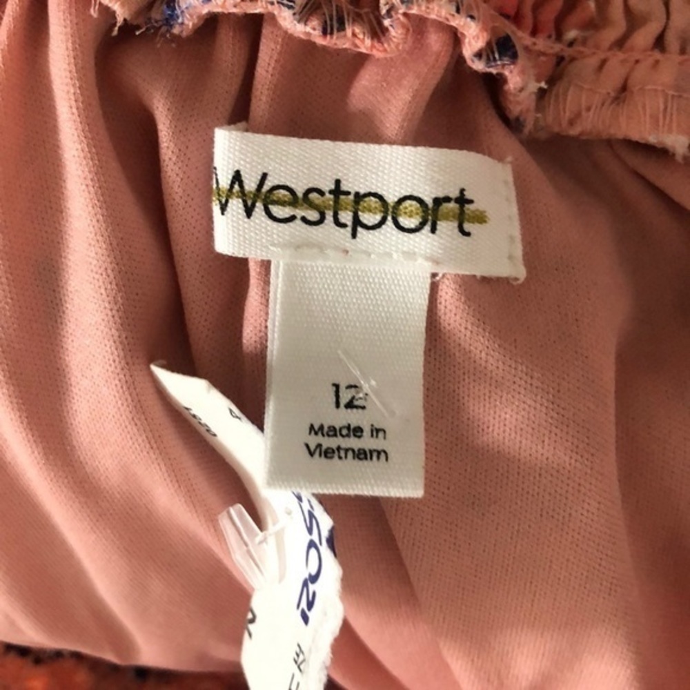 NWT Westport dress size 12 off the shoulder dress - Picture 9 of 16